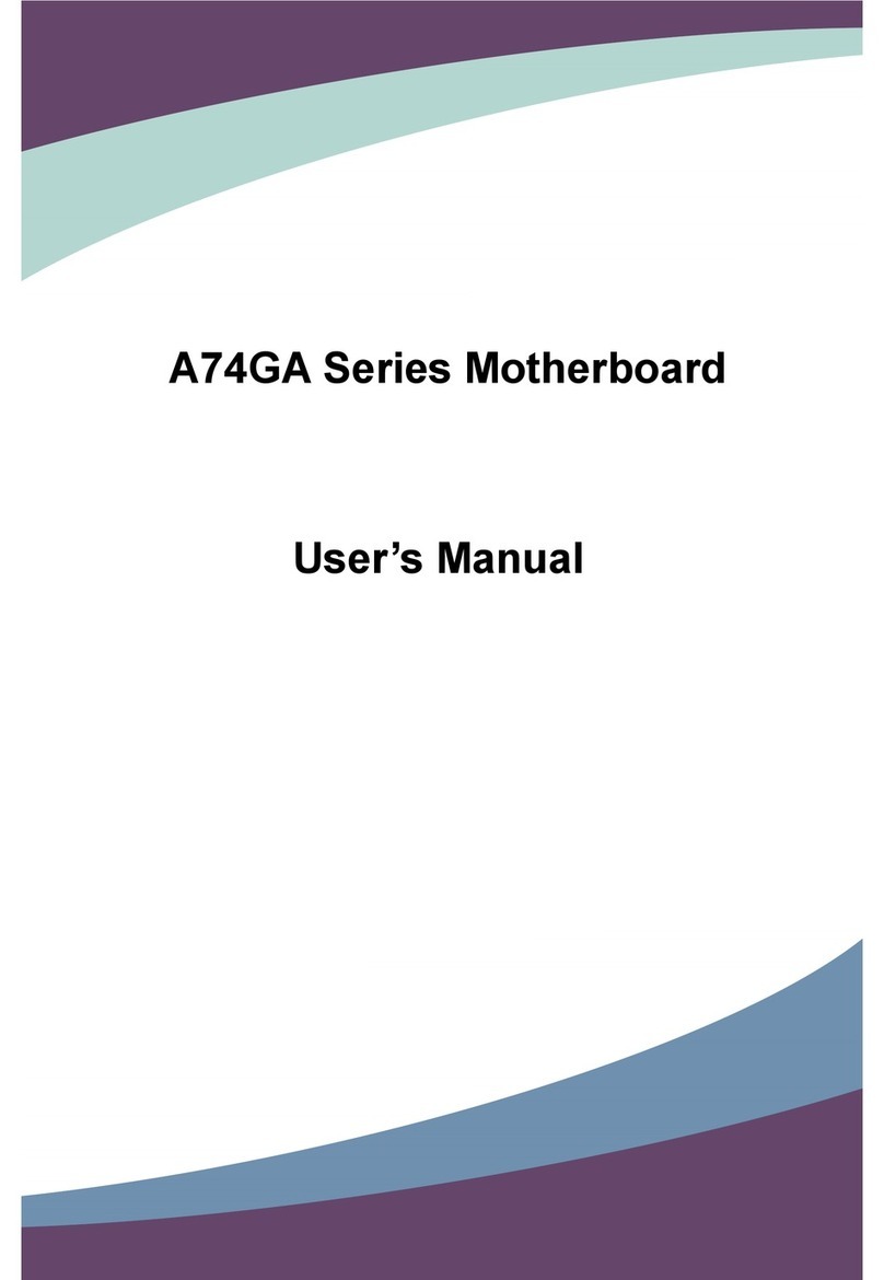 Foxconn A74GA Series User manual