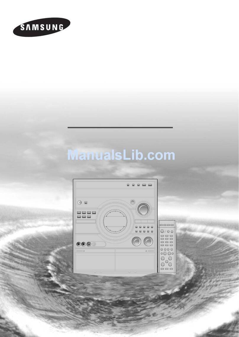 Samsung MAX-VT55 instruction manual