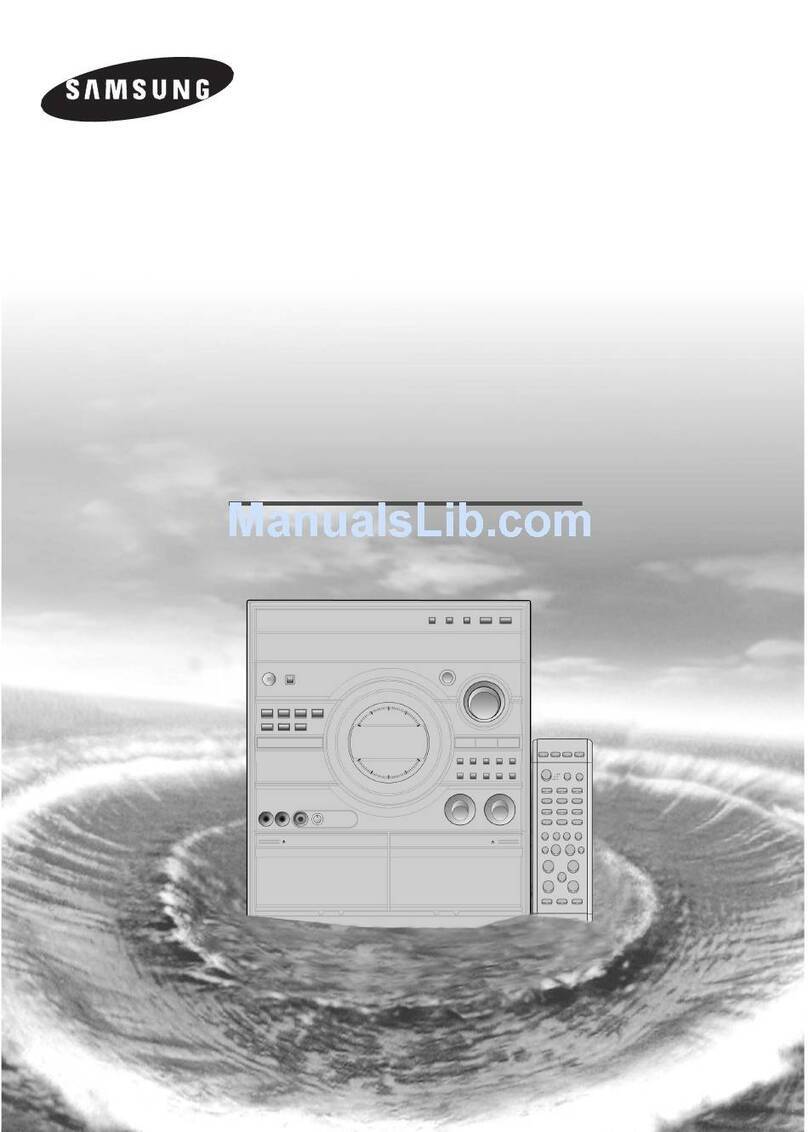 Samsung MAX-T55 instruction manual