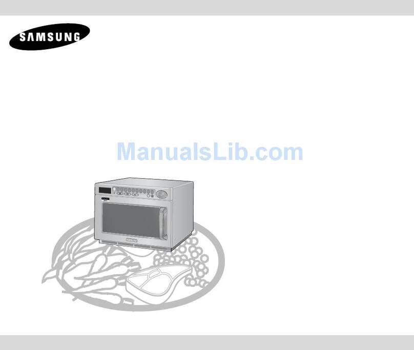 Samsung CM1429 Owner's instructions and cooking guide