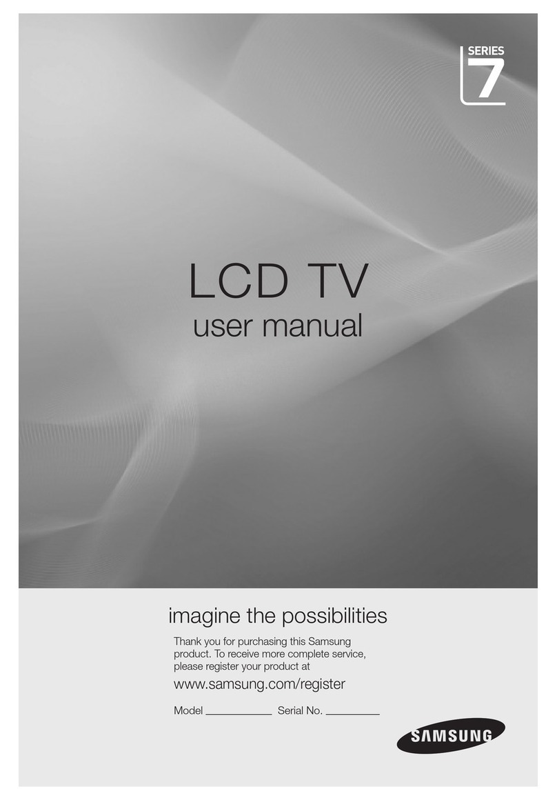 Samsung LCD TV User manual