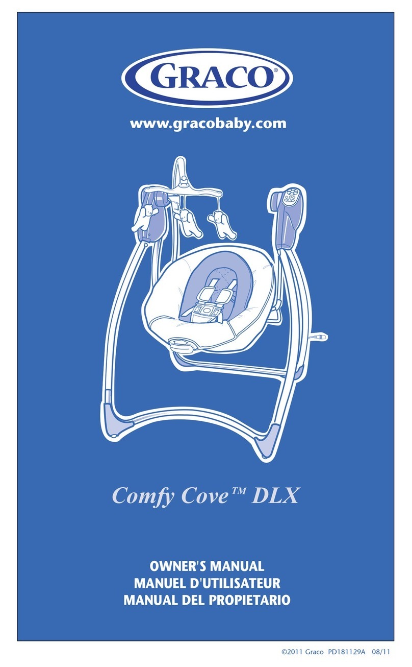 Graco Comfy Cove DLX User manual Graco Comfy Cove DLX User manual