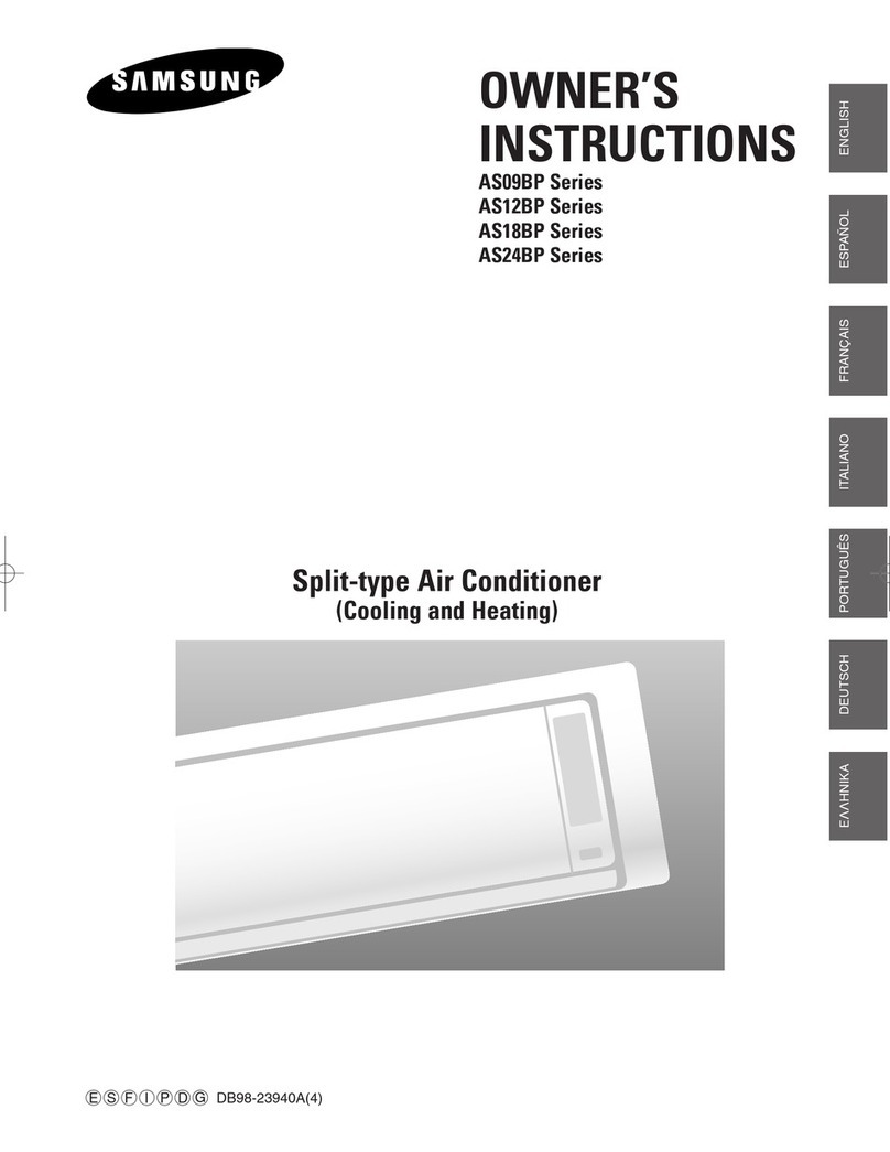 Samsung AS18BP Series AS24BP Series User manual