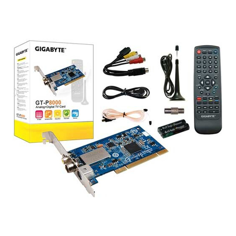 Gigabyte GT-P8000 User manual