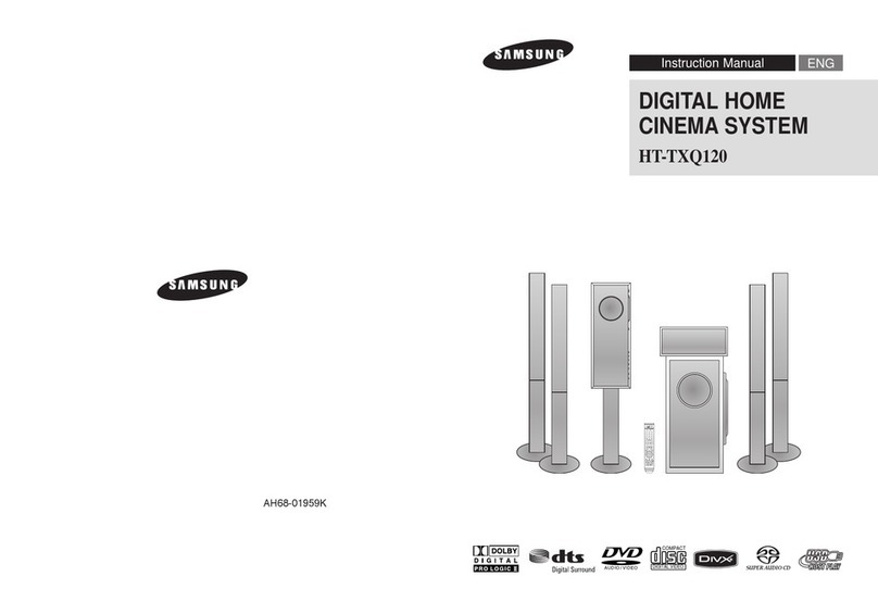 Samsung HT-TXQ120T User manual