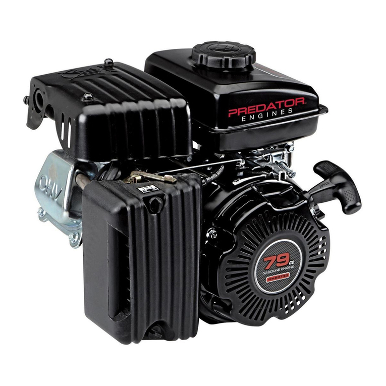 Predator Engines 79cc Owner's manual & safety instructions Predator Engines 79cc Owner's manual & safety instructions