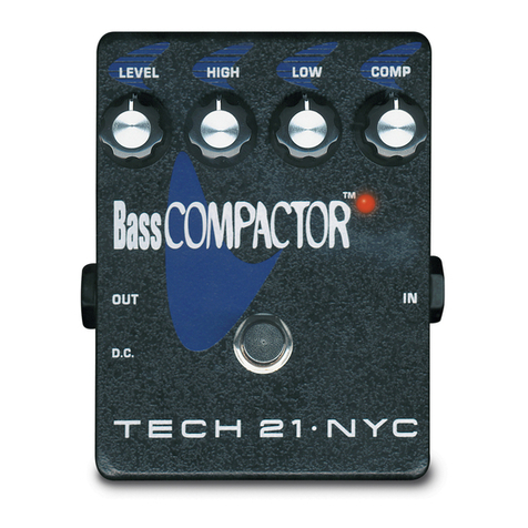 tech21 Bass Compactor quick guide