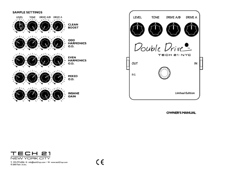 tech21 Double Drive User manual