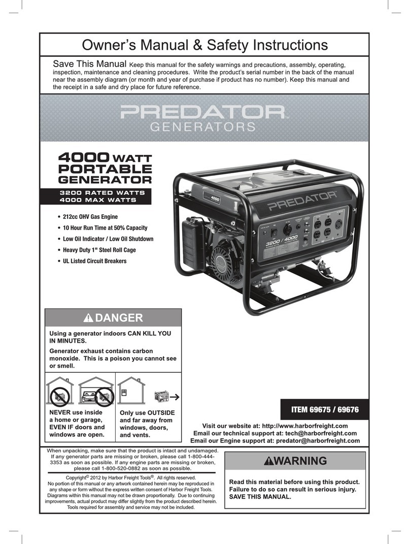 Predator 69675 Assembly instructions
