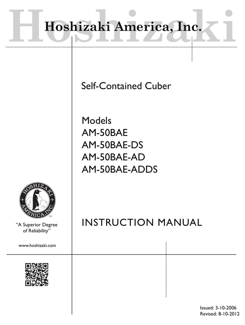 Hoshizaki AM-50BAE User manual