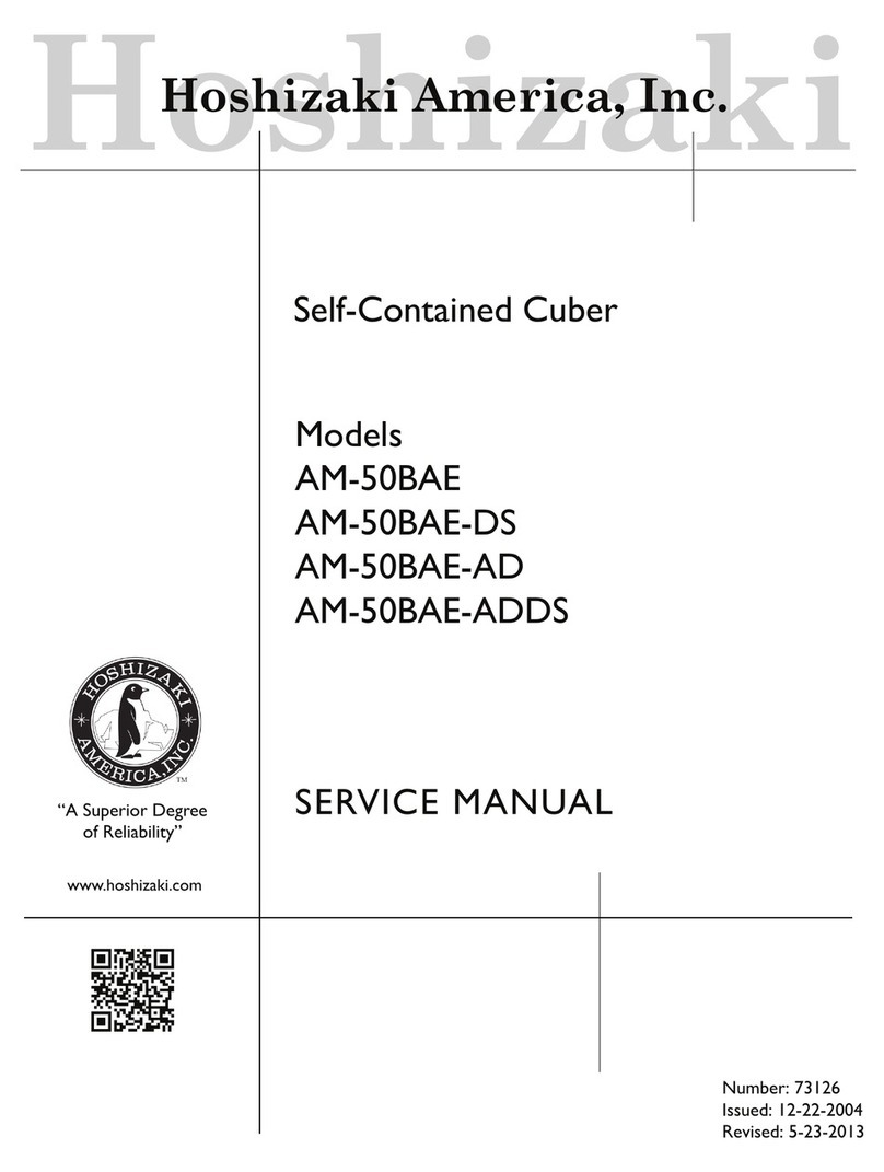 Hoshizaki AM-50BAE User manual
