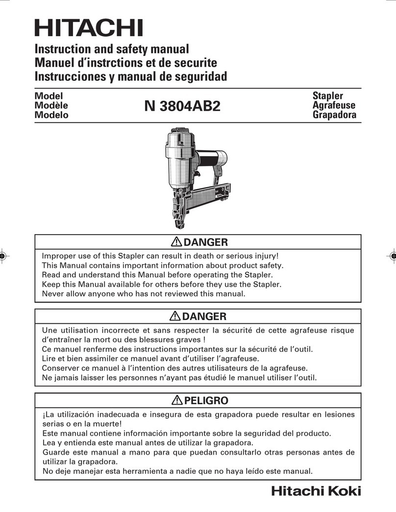 Hitachi N 3804AB2 Instruction Manual