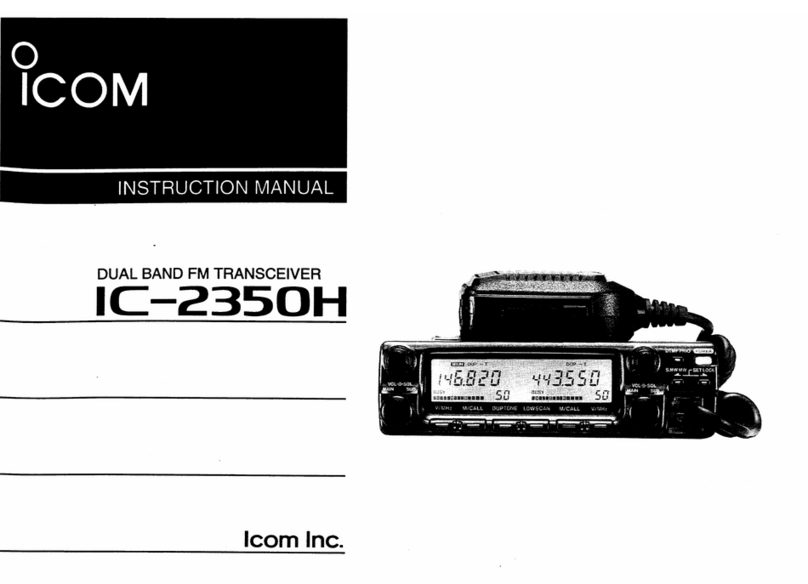 Icom IC-2350H User manual