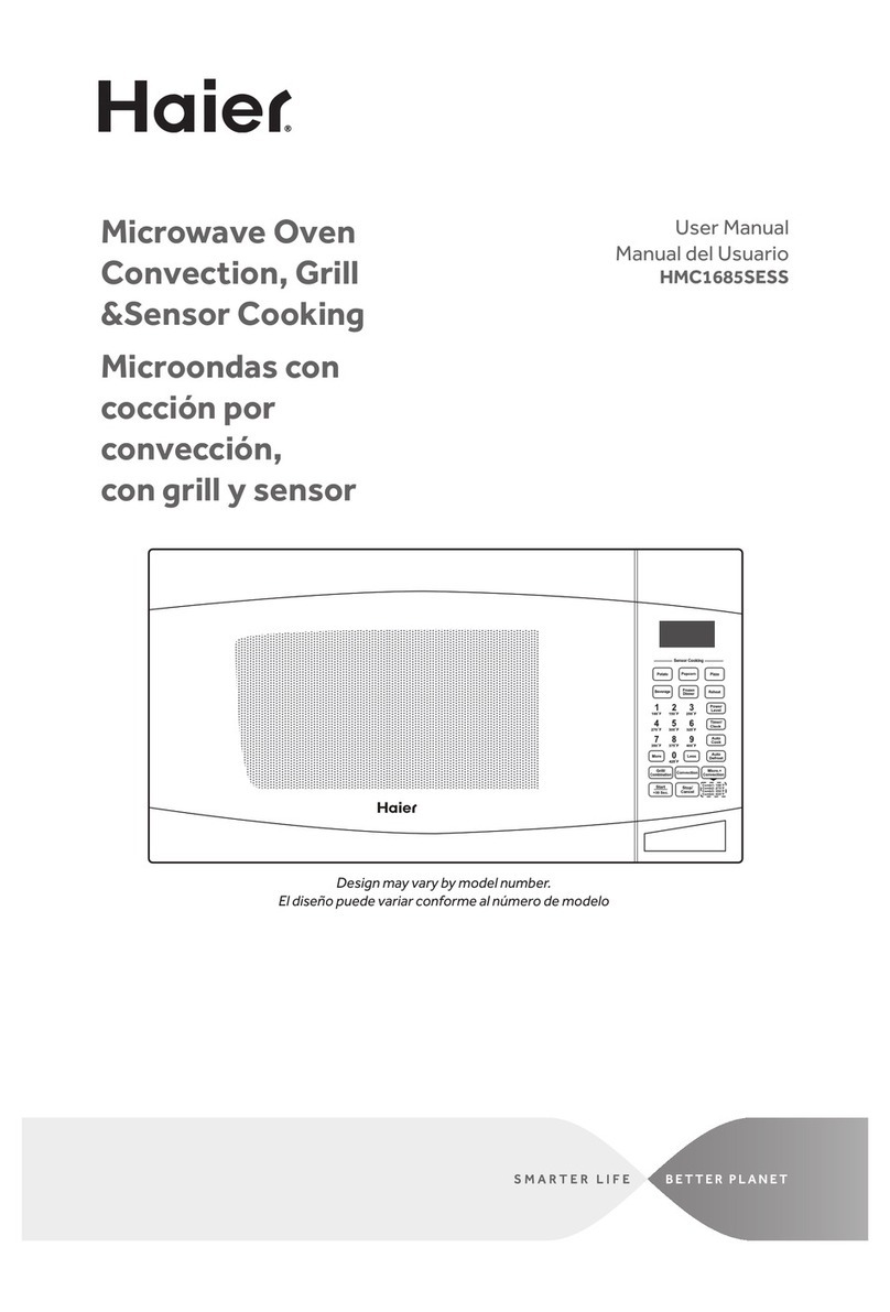 Haier HMC1685SESS user manual