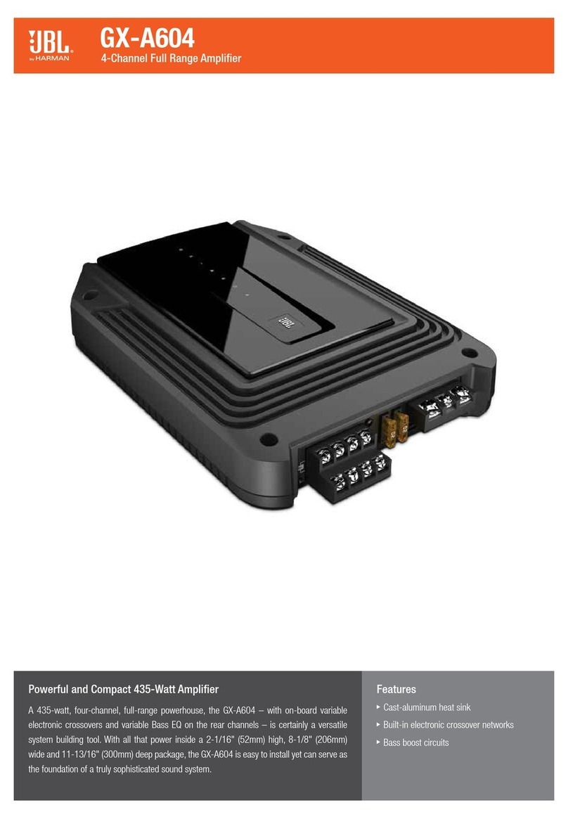 JBL GX-A604 Features & specifications