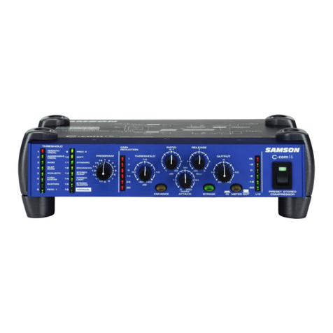 Samson C COM16 User manual