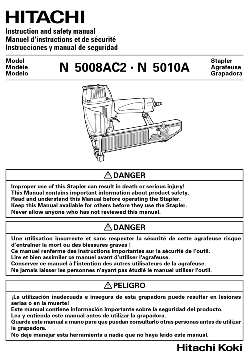 Hitachi N 5010A Instruction and safety manual