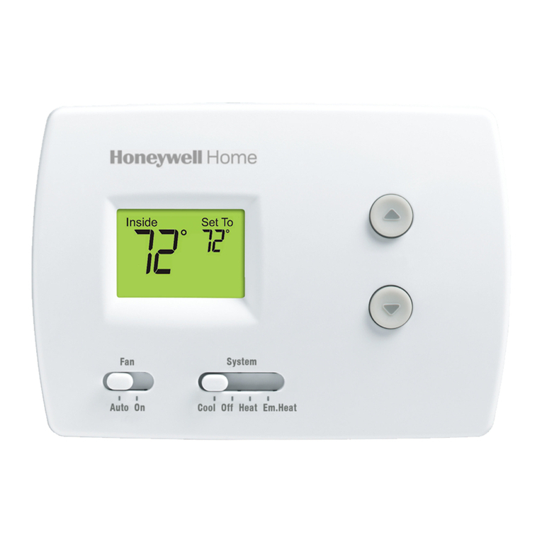 Honeywell PRO 3000 User manual