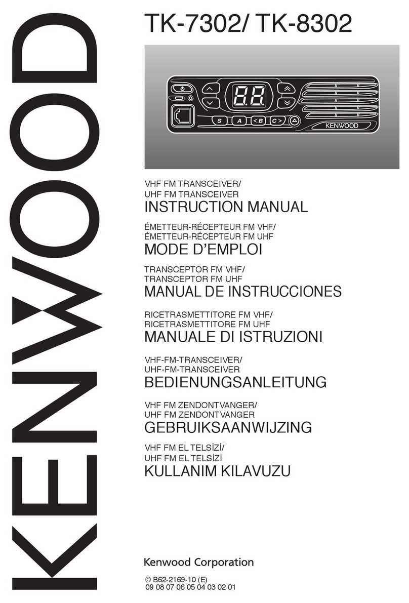 Kenwood TK-7302 User manual