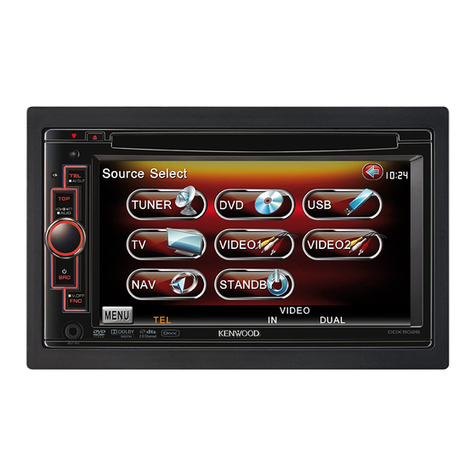 Kenwood DNX5260BT User manual