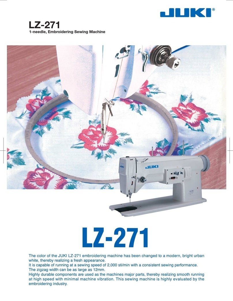 JUKI LZ-271 Specifications