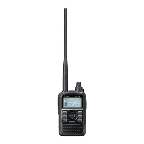 Icom D-STAR ID-31A; D-STAR ID-31E Setup guide