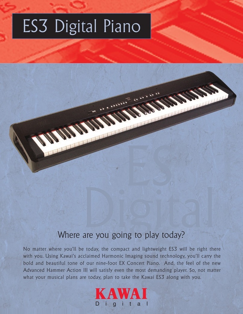 Kawai ES3 User manual