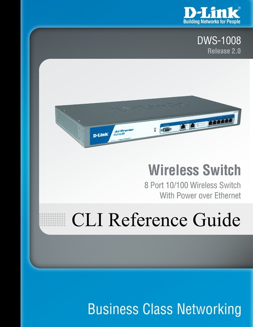 D-Link DWS-1008 Instruction Manual D-Link DWS-1008 Instruction Manual