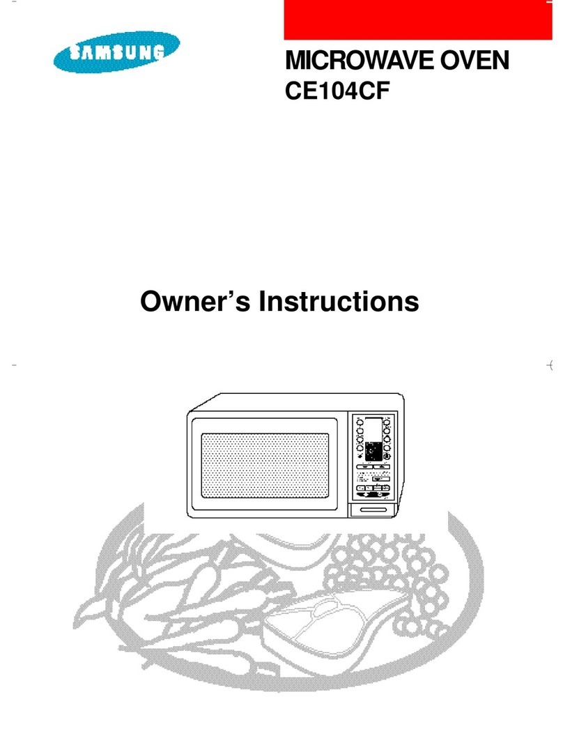 Samsung CE104CFC Owner's instructions