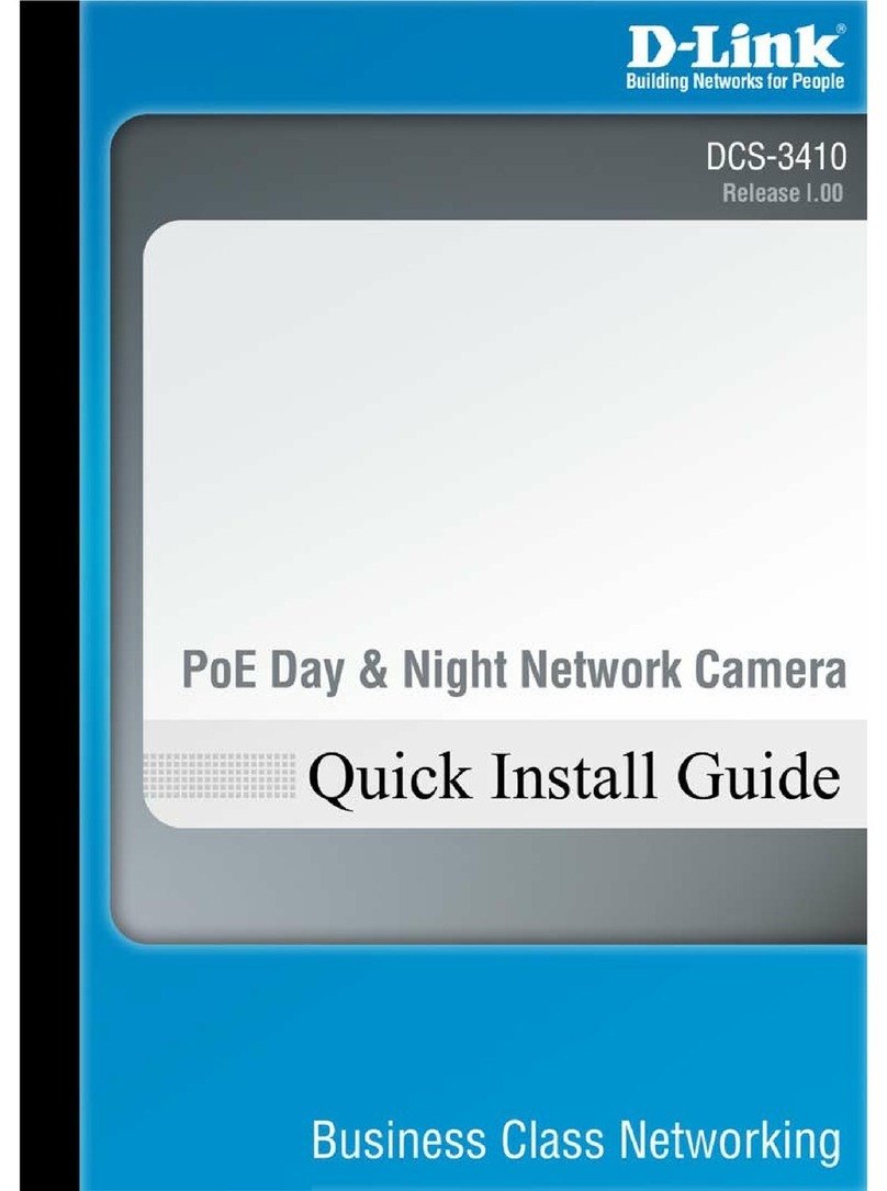 D-Link DCS-3410 User manual D-Link DCS-3410 User manual