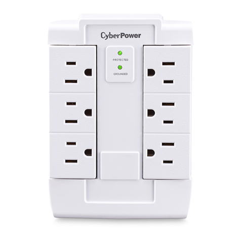 CyberPower CSB600WS user manual