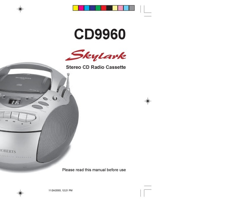 Roberts Skylark CD9960 manual&nbsp;