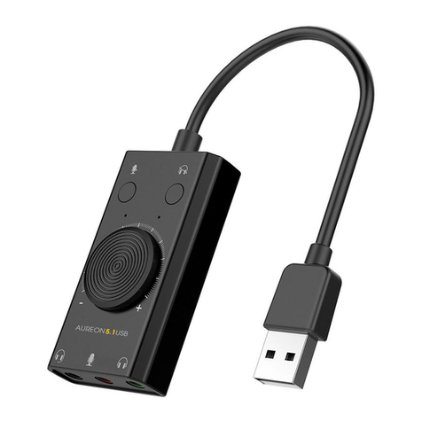 TerraTec Aureon 5.1 USB MK II Quick reference guide