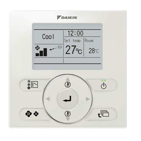 Daikin BRC1E61 Operation manual