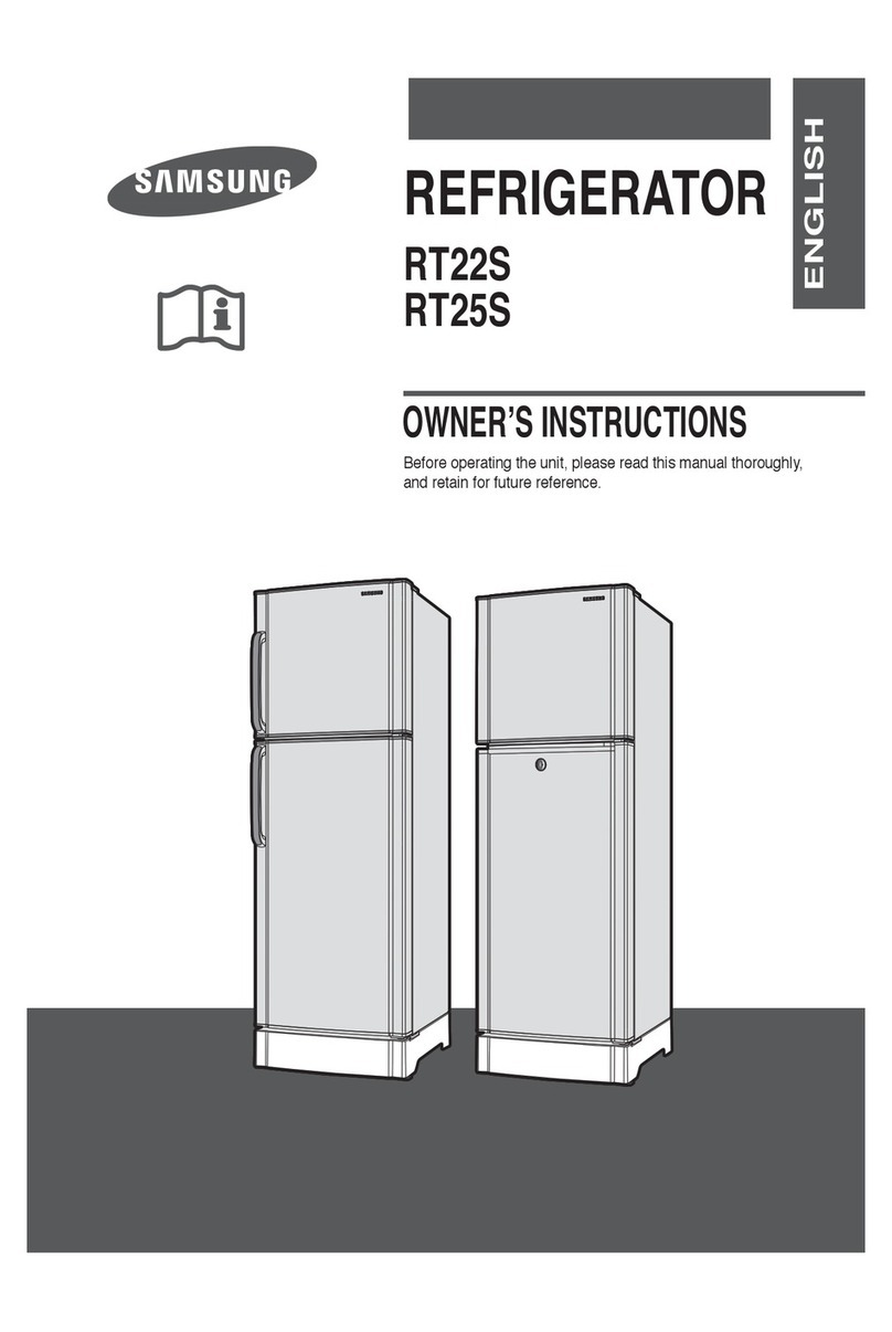 Samsung RT22S Owner's instructions