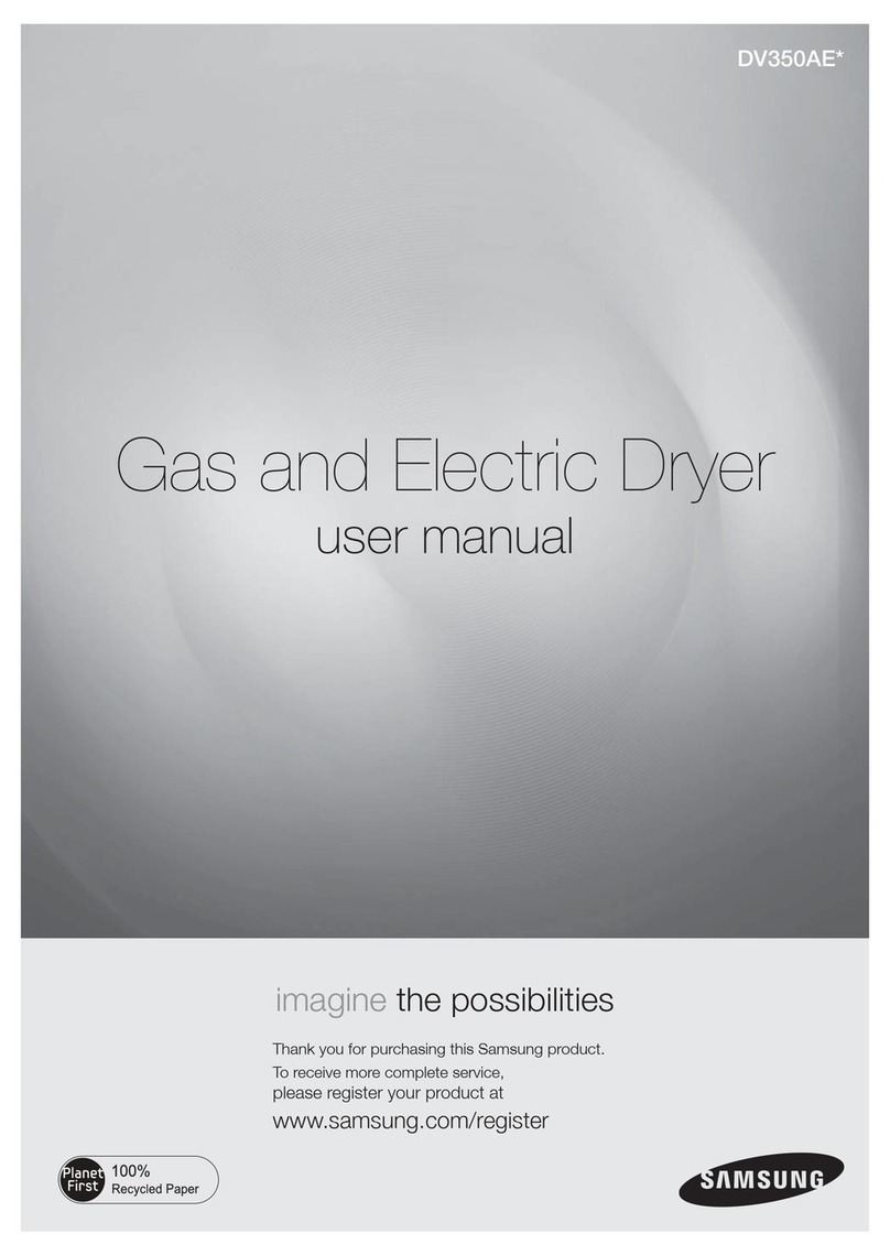 Samsung DV350AE Series User manual