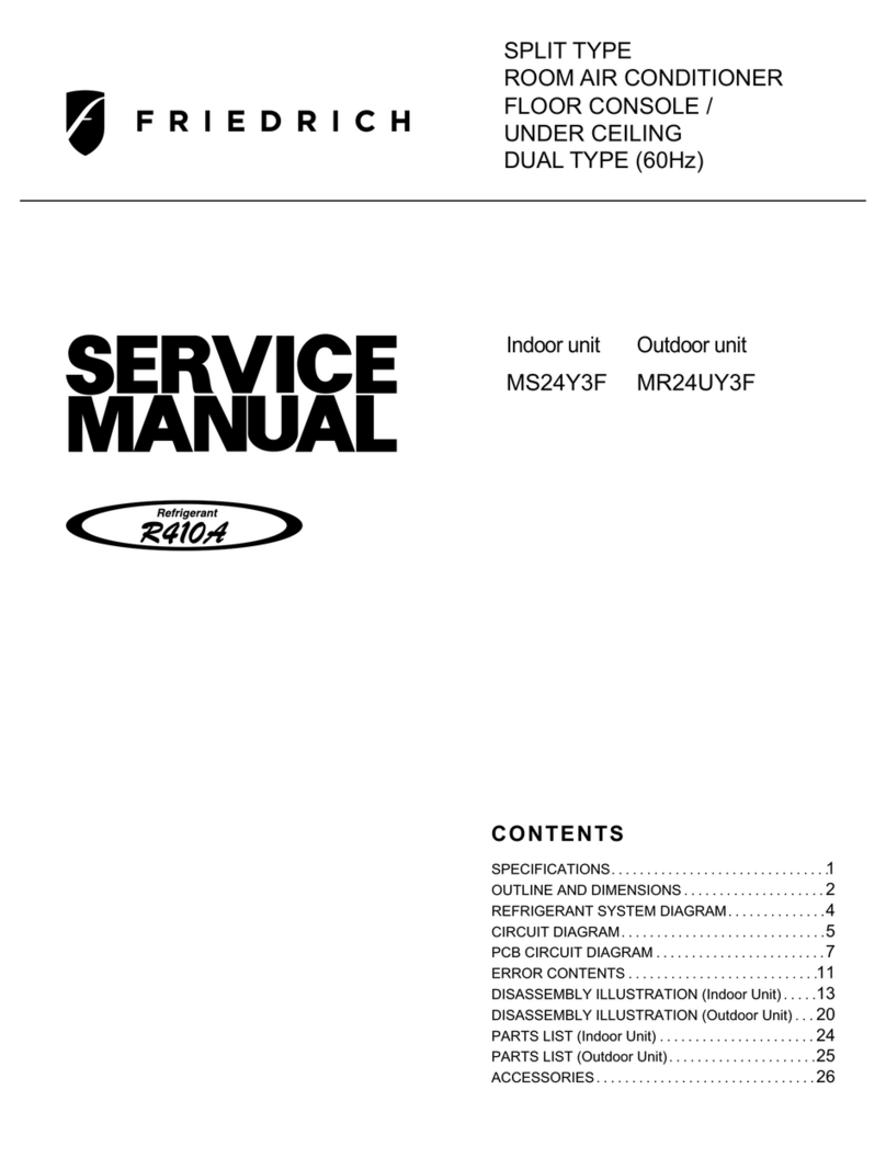 Friedrich MS24Y3F User manual