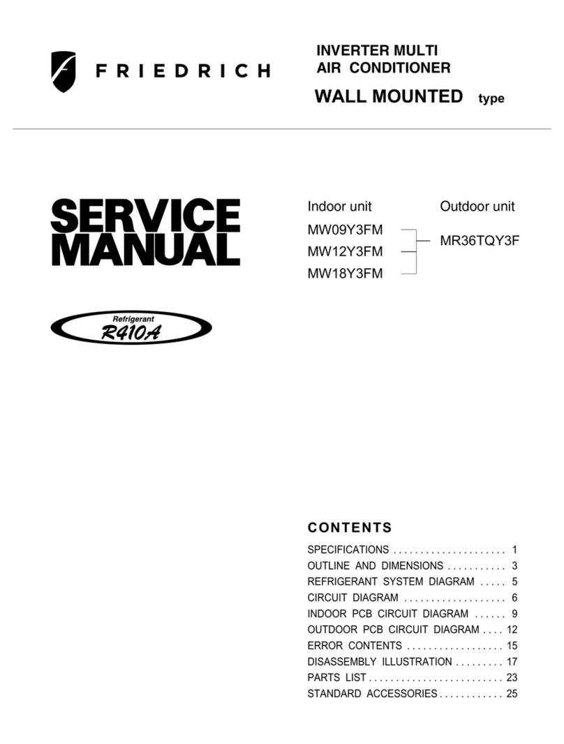 Friedrich MW09Y3FM User manual