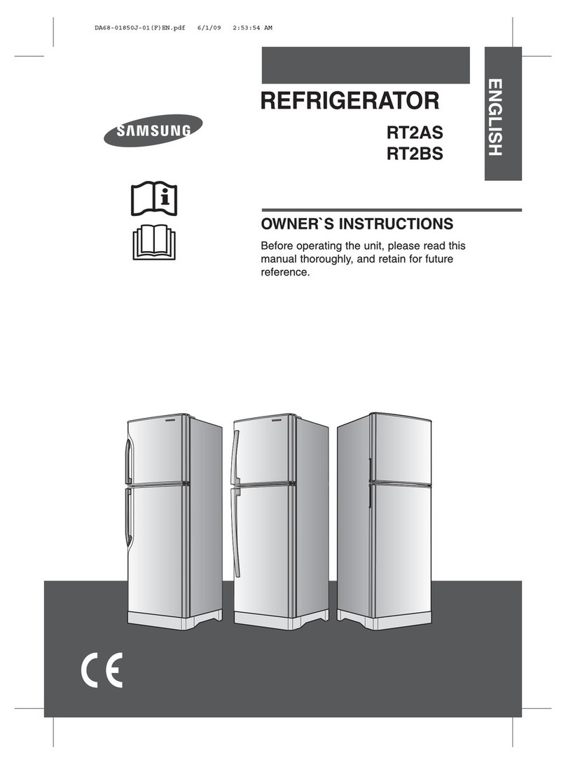 Samsung RT2AS Owner's instructions