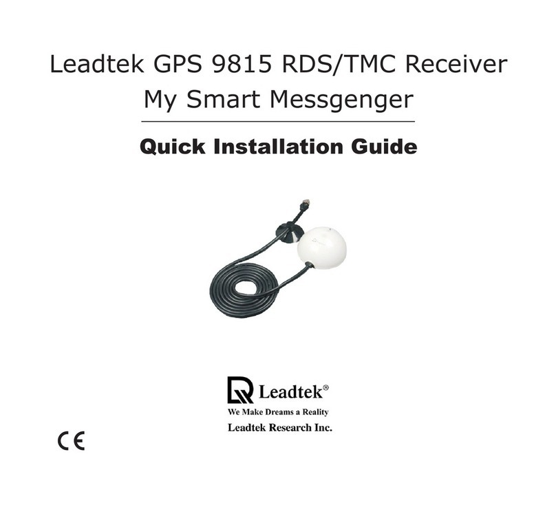 Leadtek GPS 9815 User manual