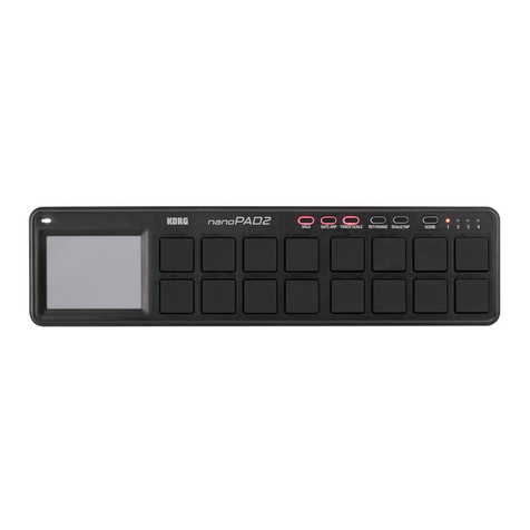 Korg nanoPad2 User manual Korg nanoPad2 User manual