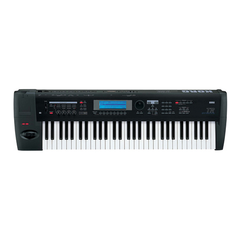 Korg TR User manual