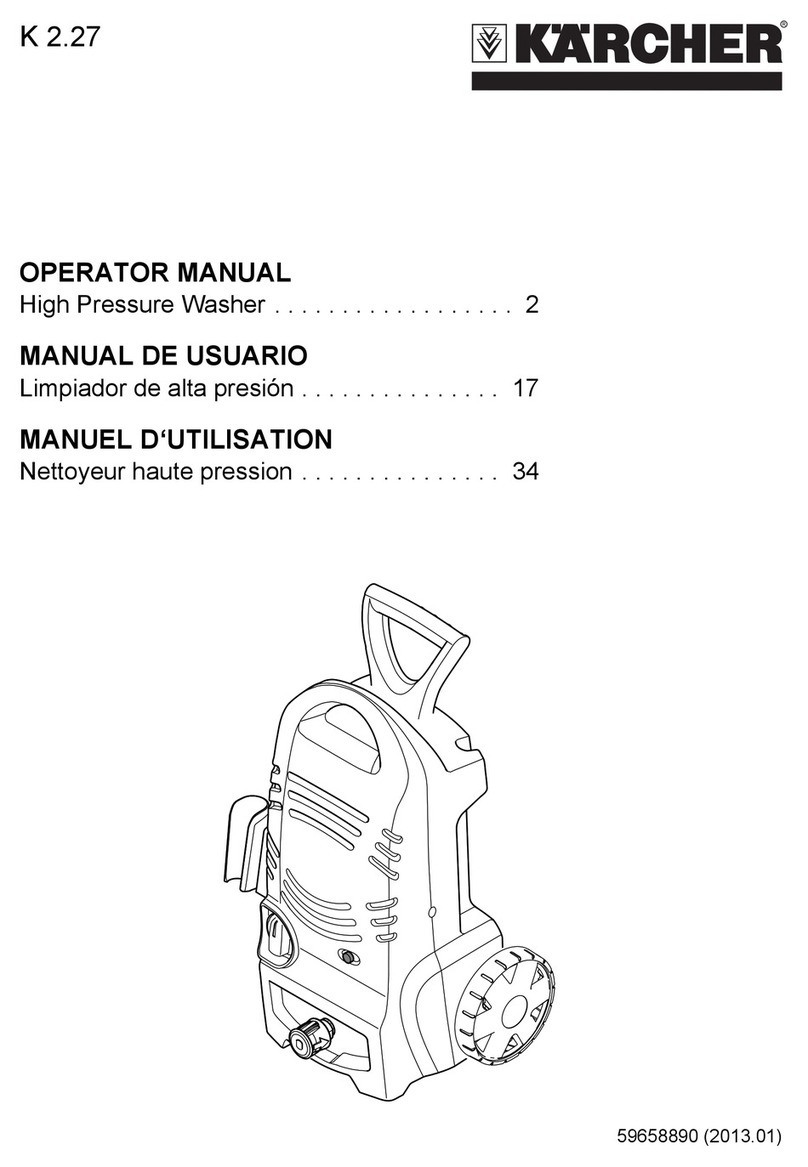Kärcher K 2.27 Operator's manual