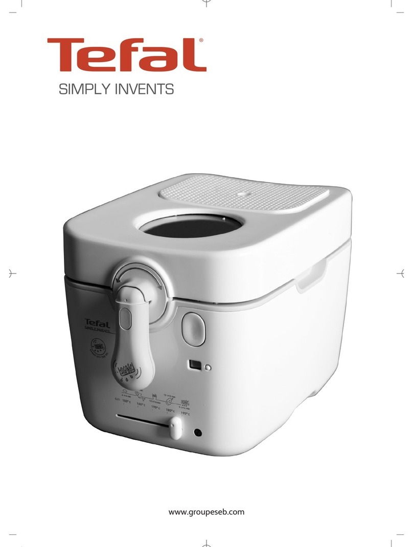 TEFAL Fryer Safety instructions TEFAL Fryer Safety instructions