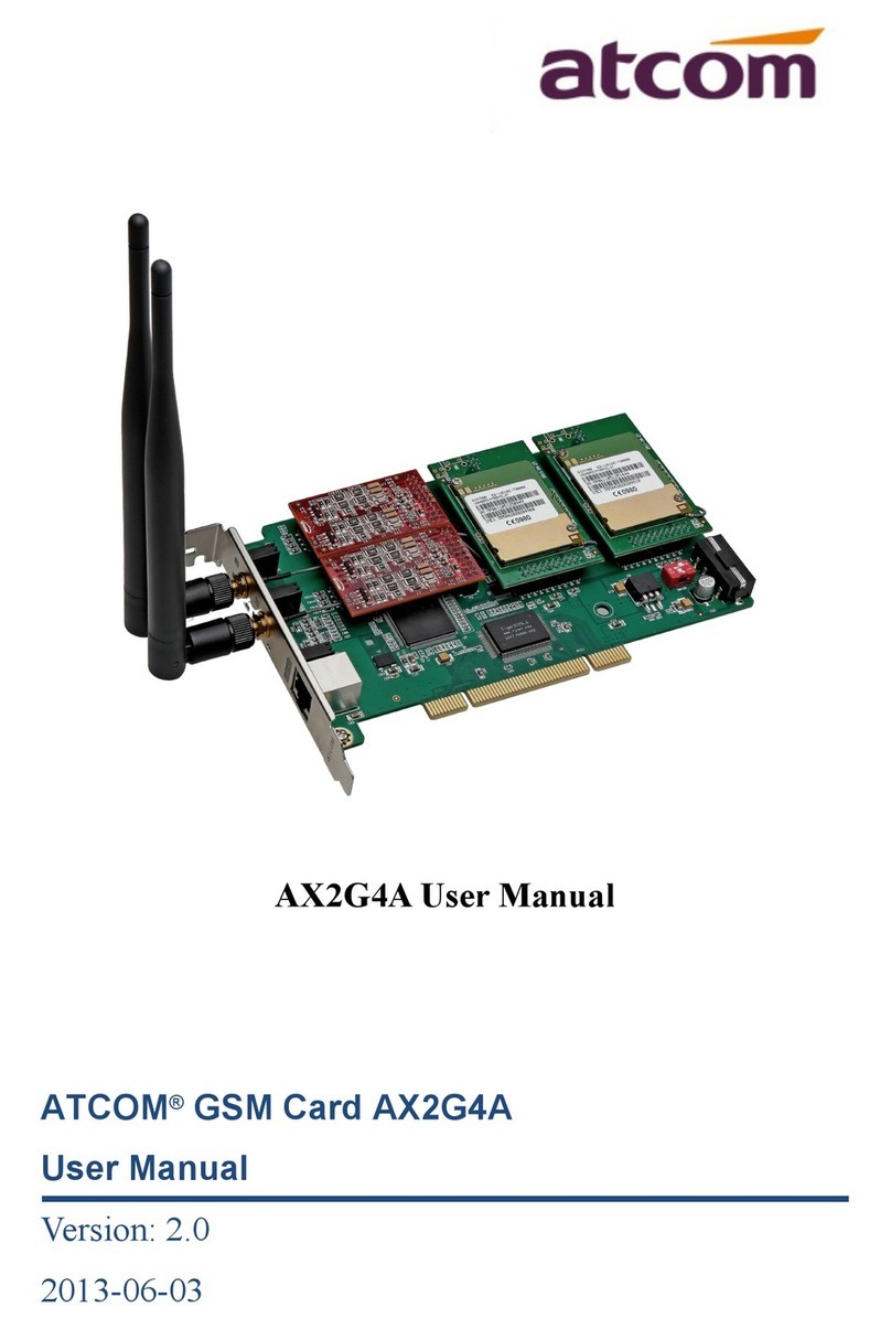 ATCOM AX-2G4A user manual