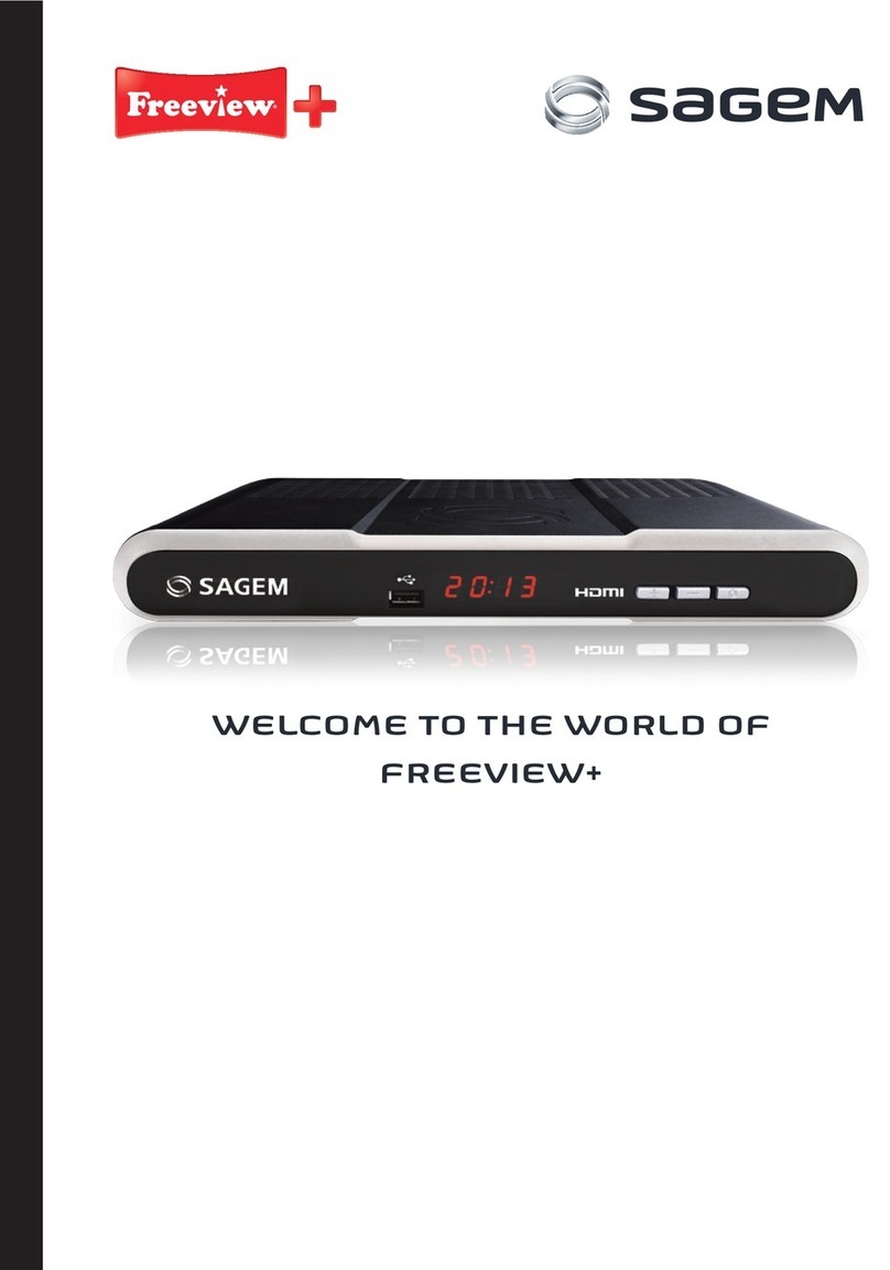 Sagem FEEVIEW+ user manual