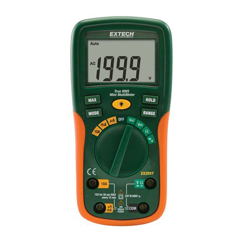 Extech Instruments EX205T User manual