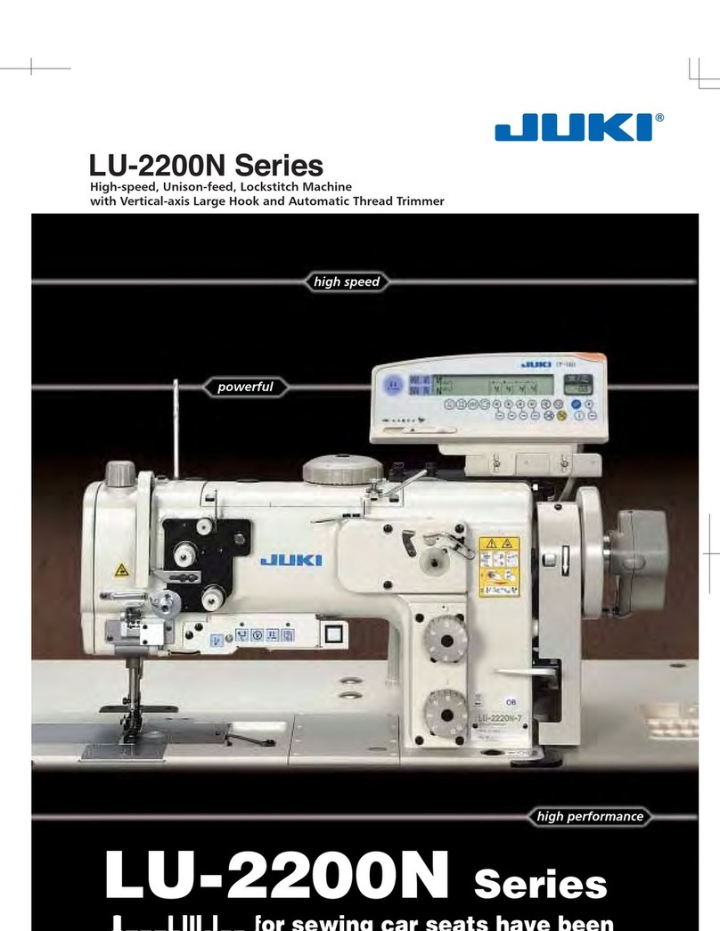 JUKI LU-2210N-7 Brochure & specs