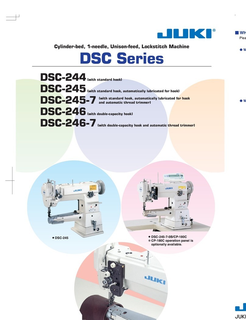 JUKI DSC-244 User manual