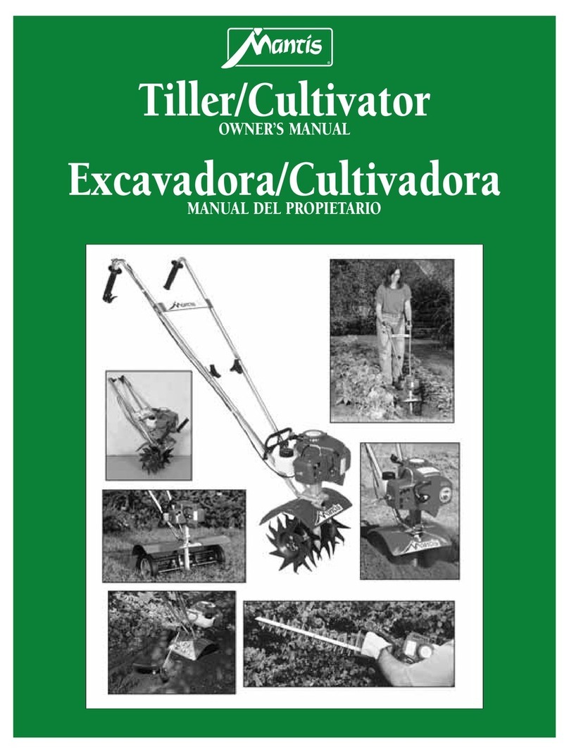 Mantis Tiller/Cultivator owner's manual